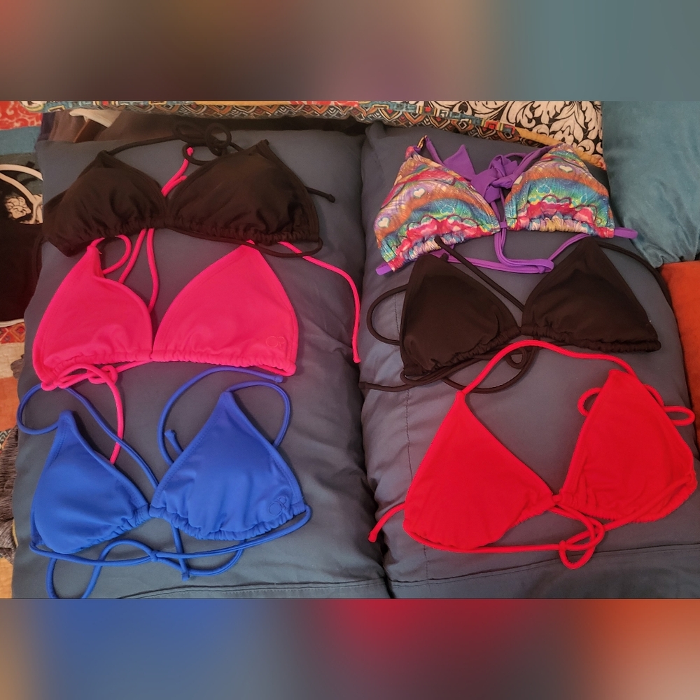 6 Ocean Pacific Bathing Suit Tops